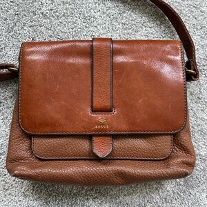 Fossil Leather Crossbody purse
